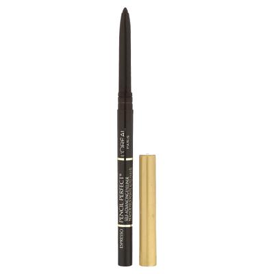 L'Oréal, Pencil Perfect, Self Advanced Eyeliner, 130 Espresso, 280mg (0.01oz)