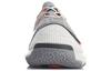 Li Ning Wowtr Cushioning Slip Resistant Abrasion Resistant Low Top Basketball Shoes Men's White Gray ABBQ003-4