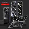 Transparent Privacy Screen Tempered Glass Protector Case For OPPO Find N3 FIND N3 Fold All-inclusive Spring Hinged Holder Cover
