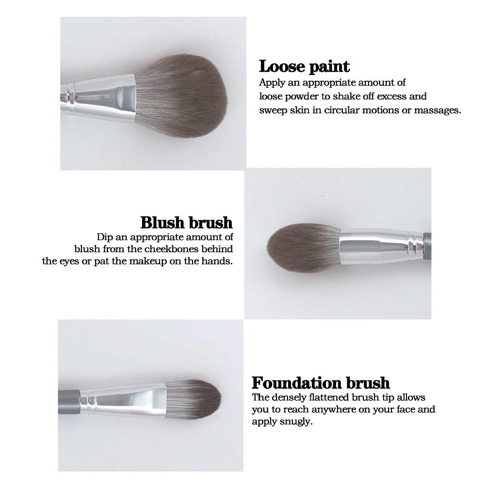 14Pcs/Set Highlighter Eyeshadow Brush Contouring Blush Brush New Blending Brush  Cosmetic Tools
