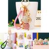 Adorable Zodiac Sheep Keychain With Sparkling Rhinestones For Couples And Friends Gifts