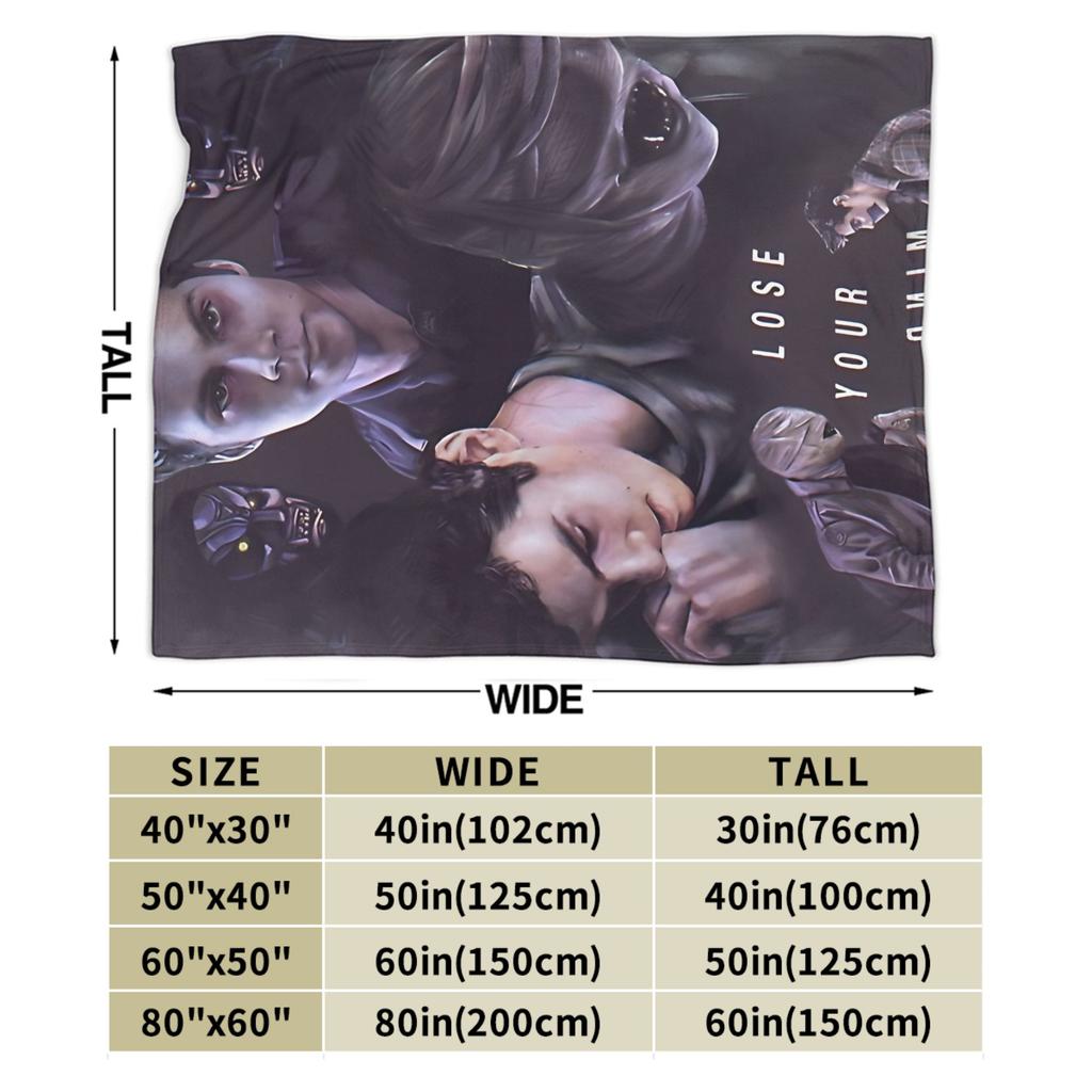 Teen Wolf Decke Flanell Sommer Klimaanlage Multifunktionale Superweiche Überwurfdecken für Sofa Couch Bettbezüge
