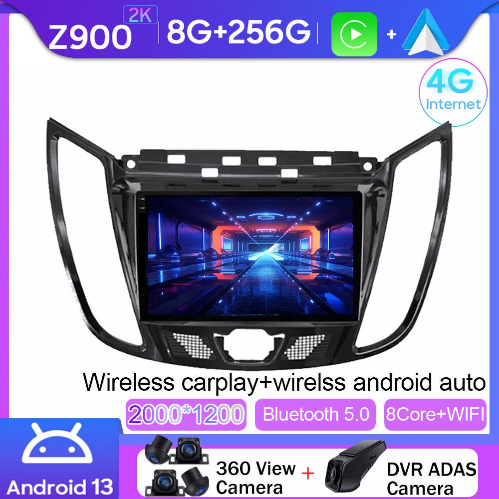 Android Multimedia For FIAT Toro 2017-2021 Car Stereo CPU Radio QLED Player Navigation Carplay Auto HDR 5G  Screen Cam