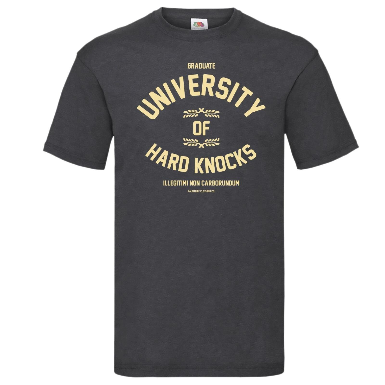University Of Hard Knocks T-Shirt Birthday Gift 3XL