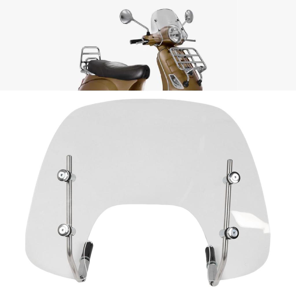 Para-brisa Acrílico Anti-vento para Motocicleta com Kit de Montagem Substituição para Sprint 125 150 2016-2022