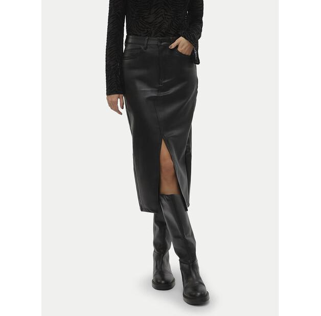 Юбка из искусственной кожи Vero Moda Veri EU M