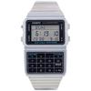CASIO Data Bank unisex wristwatch DBC-611-1DF silver overseas model