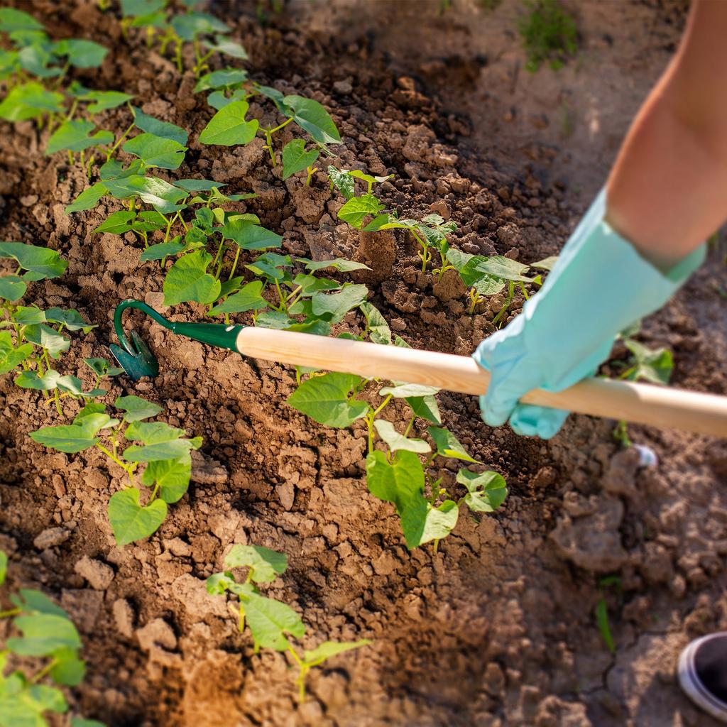 KADAX Loosener Cultivator Soil Manual Garden 127cm