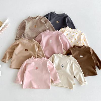 Winter Korean Kids' Cartoon Base Layer for Ages 0-5 - Fashionable Inner Wear for Boys & Girls AY648