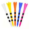 Golf Ball Support Tees for Course Starts, 83 Mm Plastic Golf Accessory Set, 100Piece Practice Option for Range Use