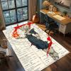 Dragon Ball Cell Perfect Carpet for Living Room Bedroom Home Decor Cool Movie Mat Play Floor Mat