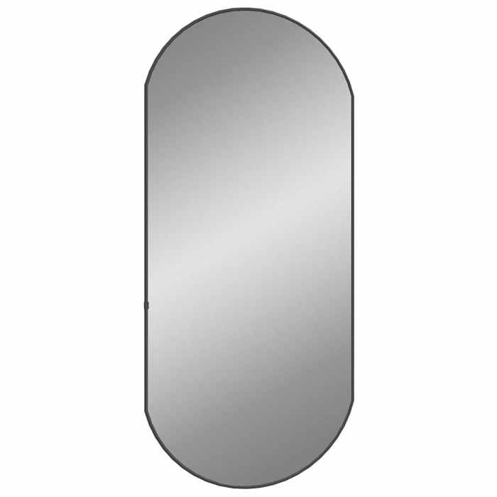 VidaXL Miroir Mural Miroir de Maquillage Coiffeuse Cosmétique Décoration de Salle de Bain Toilette Salon Intérieur Noir 348207