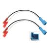 2pcs Car Speaker Wire Harness Adapter Connection Plug Fit for BMW