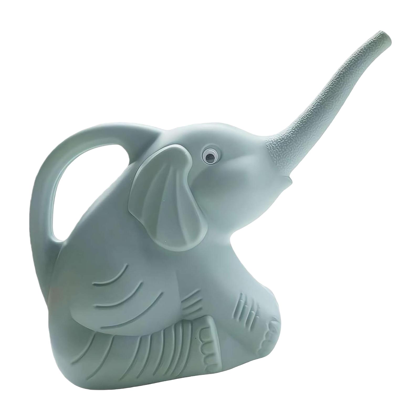 2L Plastic Gardening Kettle Ergonomic Handle Cute Garden Plants Kettle Long Mouth Spout for Gardening Plant Care Indoor Outdoor синий