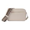 Small Square Bag Solid Color Simple Premium Pu Messenger Bag Women'S High Quality Commuting Versatile Trend Shoulder Bag