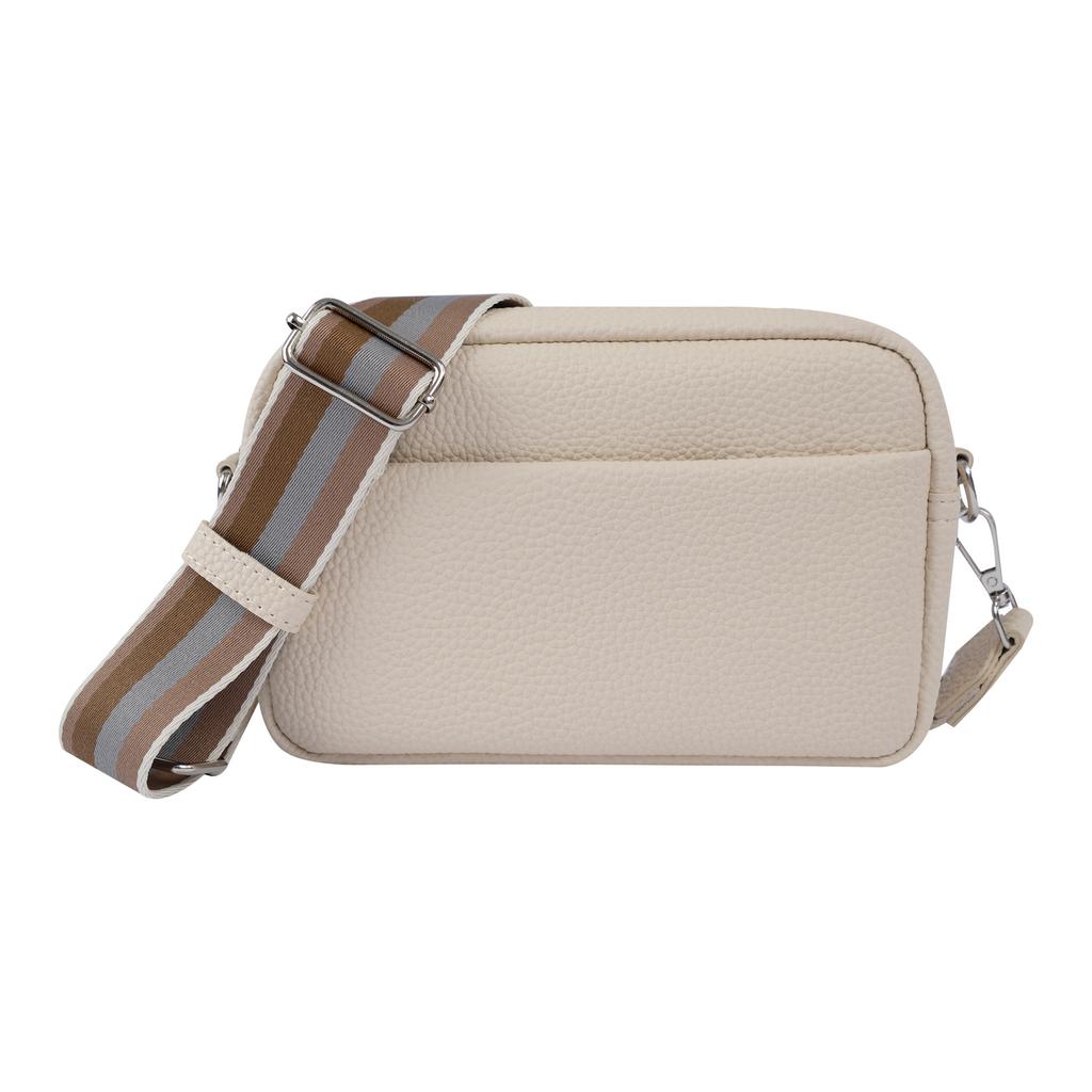 Small Square Bag Solid Color Simple Premium Pu Messenger Bag Women'S High Quality Commuting Versatile Trend Shoulder Bag
