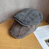 Vintage Denim Cap For Women With Sun Protection And Stylish Look For Summer And Spring