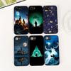Phone Cover for Samsung Galaxy S25 S24 S23 FE Ultra Plus S7 Edge S25+ S23+ A56 5G Soft Case Castle Harries Wand Owl Potters