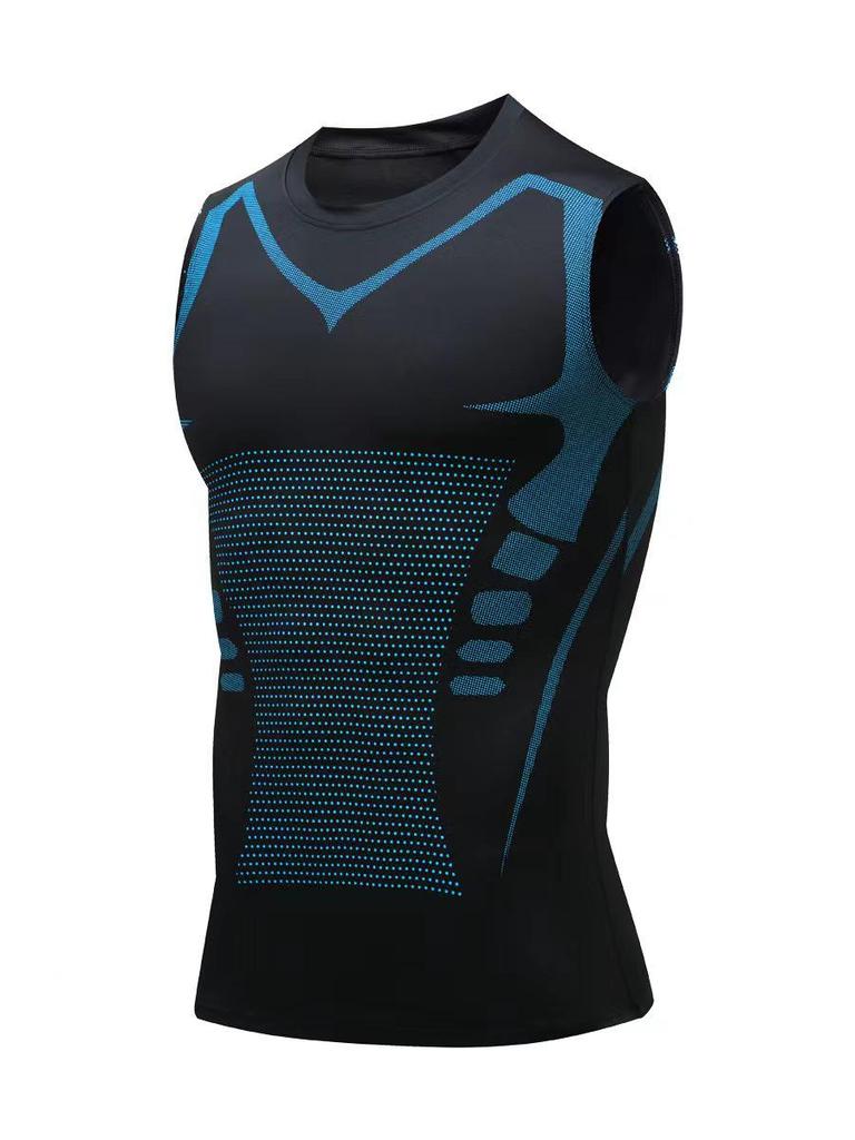 Men's Quick-Dry Slim-Fit Sports Tank - Breathable Sleeveless Training Vest