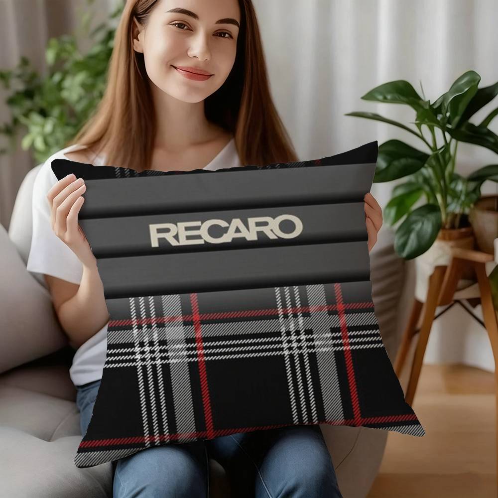 Classic R-Recaros Pillow Case Plush Fabric Soft Pillowcase Double Sided Print Cushion Cover Household Gifts