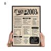 Newspaper Picture Eye-catching Portable Convenient Delicate Wall Mountable Newspaper Photo Decoration for Gifts