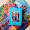 Puzzle artystyczne barcelona 1000 el. abstrakcja dla dorosłych widok