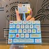 26 Keyboard Keychain Toy Stories Pendant Hanging Ornament For Bag Charms Party Gift For Fans Clicker Fidget Keyboard Keychain