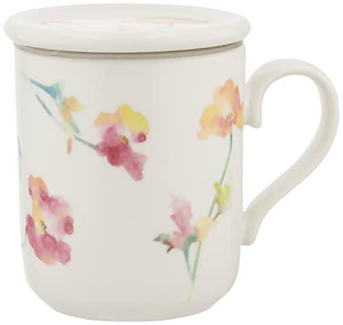 Yamaka Shoten CELEC  Teamate  Mug (with tea strainer), Poppy, CY11-12
