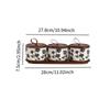 Ceramic Jar Cookie Candy Food Storage Container Tea Canister for Coffee Beans Snack