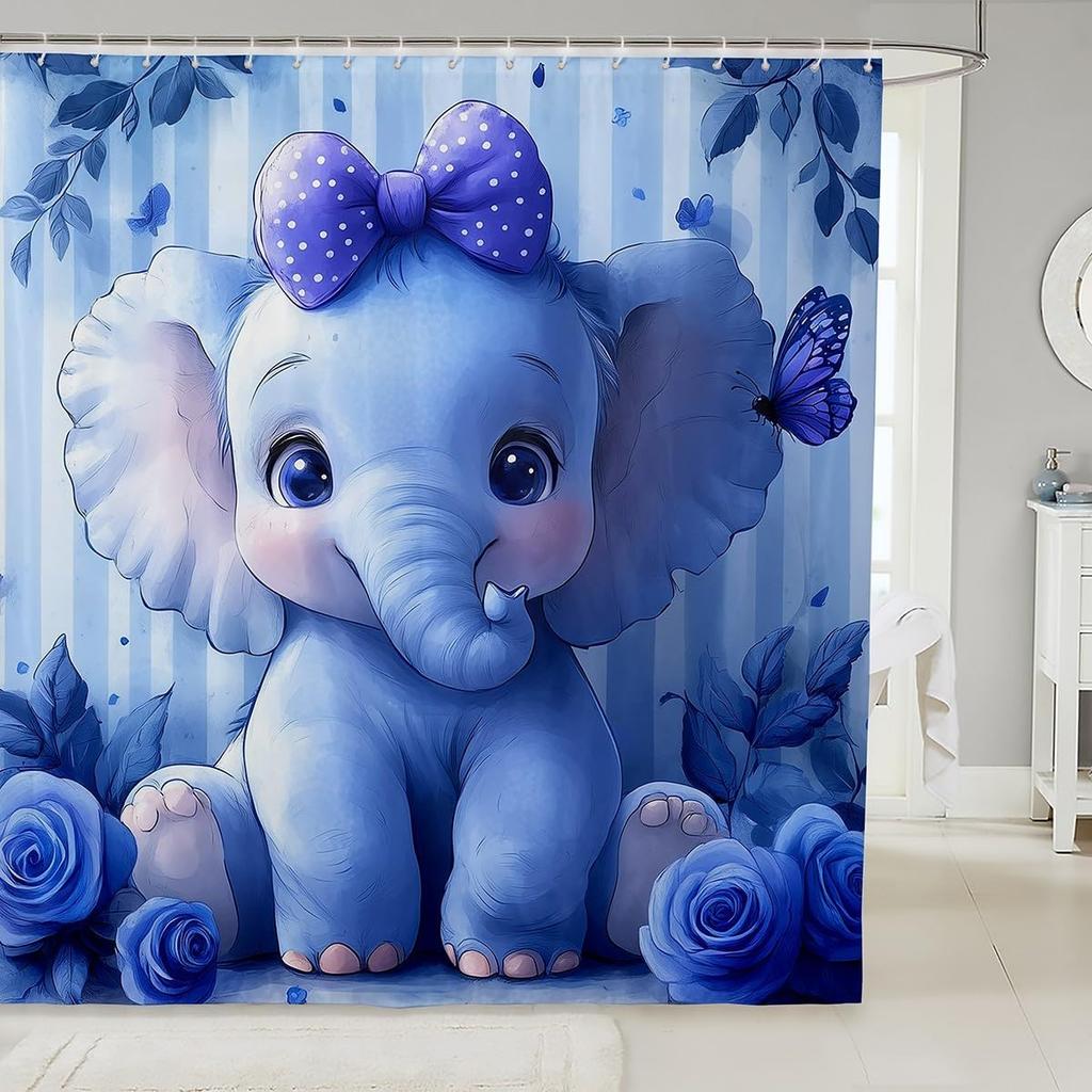 Einhorn Duschvorhang Fantasy Einhorn Thema Badezimmer Duschvorhang Sets Mädchen Mond Galaxie Sternenhimmel Stoff Duschvorhang
