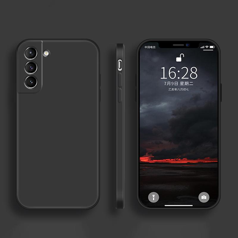 

Square Liquid Silicone Original Case for Samsung Galaxy S23 S24 Plus S20 S21 S22 Ultra FE Bag Funda A15 A05 A05S 5G Soft Cover Galaxy S20 FE