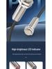 Waterproof Inductive Proximity Switch, Two-Wire, M8/M12/M18/M30, NPN NO/PNP NC