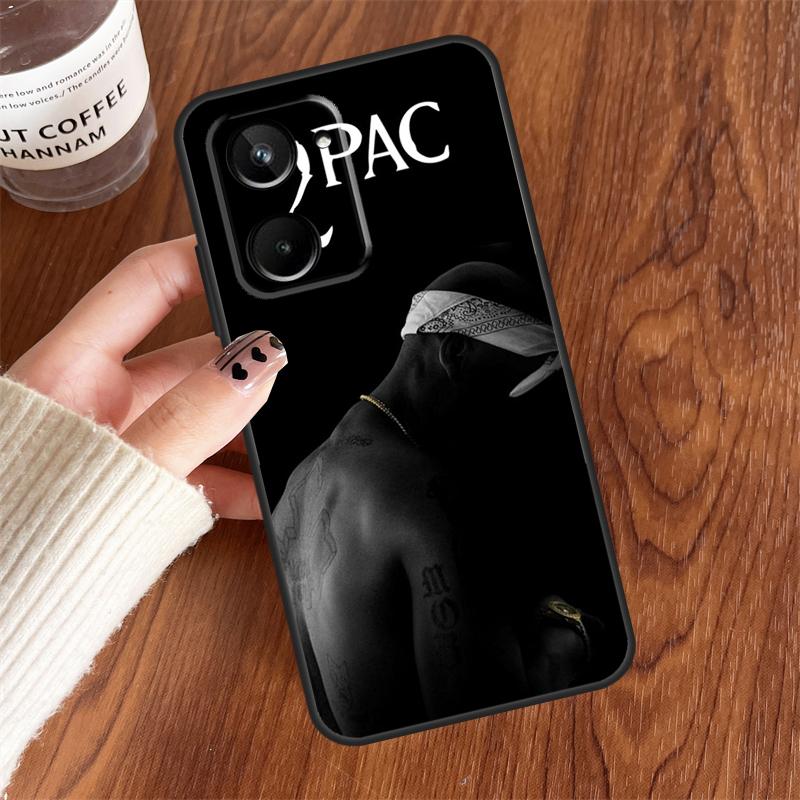Rapper 2pac Singer Tupac For Realme 15 Pro GT7 GT6 10 11 12 13 14 Pro Plus C75 C71 C65 C63 C61 C53 C67 C35 C55 Case