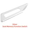 Seat Memory Function Switch For Toyota Alphard 30 2015 2016 2017 2018 - Silver ABS Plastic Cars Decoration Accessories