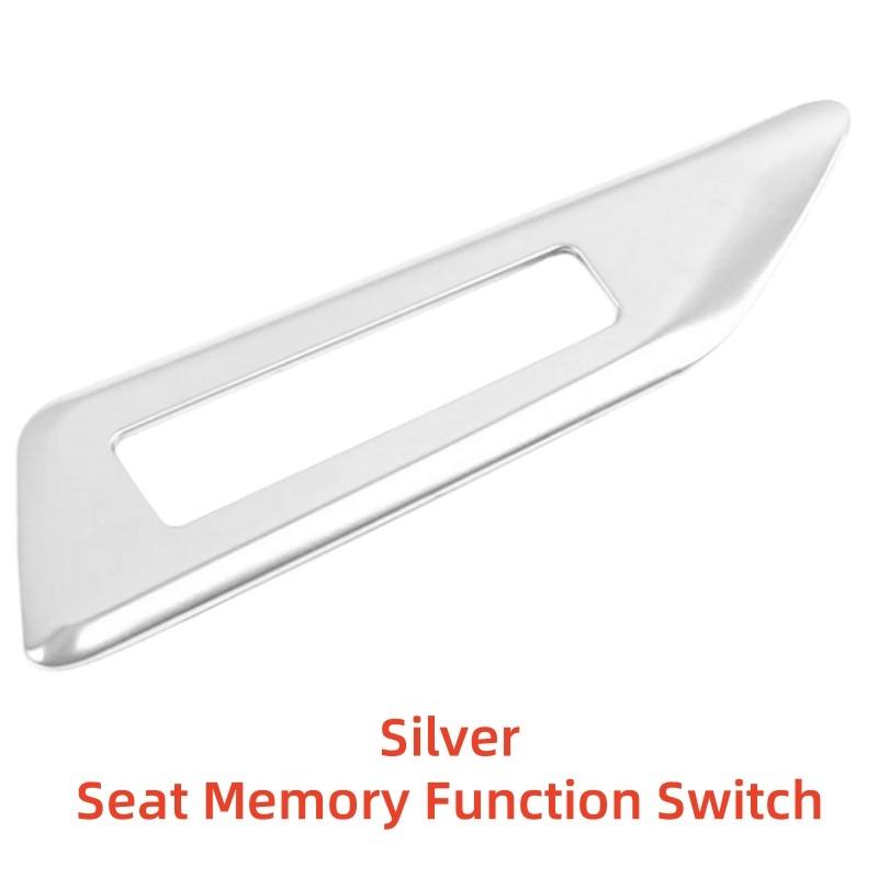 Seat Memory Function Switch For Toyota Alphard 30 2015 2016 2017 2018 - Silver ABS Plastic Cars Decoration Accessories
