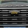 Autoaufkleber Ford Neu 2025 Heißes Metall Auto Front Heck Logo Aufkleber für Ford Edge Taurus Explorer Escape ST Kuga Mondeo Focus Equato
