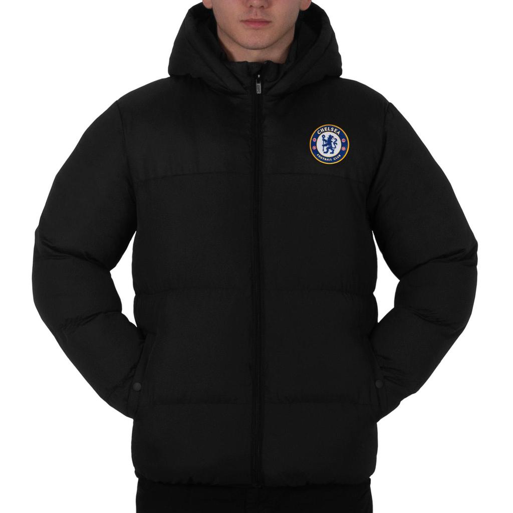 Chelsea FC Men's Crest Quilted Jacket