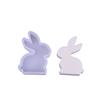 Silicone Mold for Bunny Shaped Scented Candles Flexible Non-Stick Craft Mold for DIY Candle Making and Resin Casting