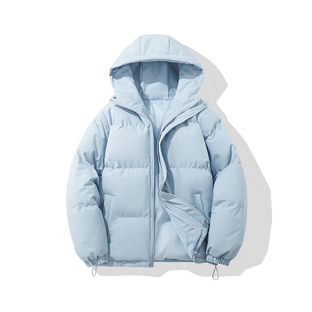 Winter Graphene Thermal Magnetic Cotton Clothing Men Couple Models Padded Hooded Jacket Men