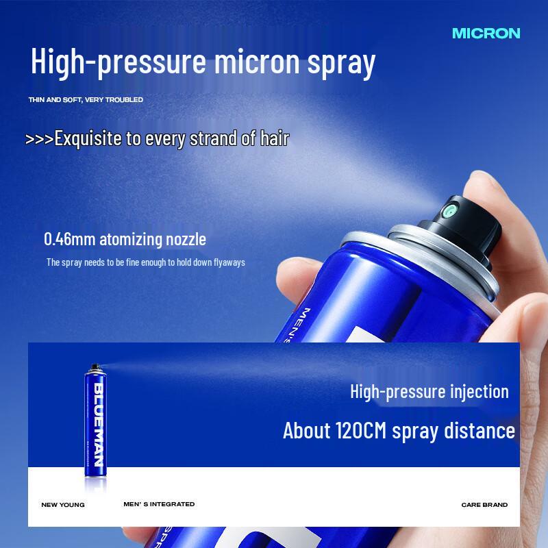 BLUE MAN Men's Strong Hold Hair Styling Spray