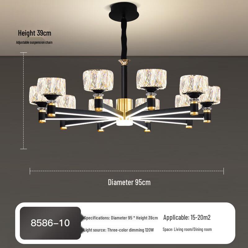 Oeny Modern Nordic Crystal Chandelier