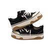 Global black canvas shoes women's ugly and cute 2025 spring women's shoes versatile casual student board shoes ZHQ-HQ075