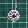 [Used] TIFFANY 925 Rose Pendant/Necklace/g530-61
