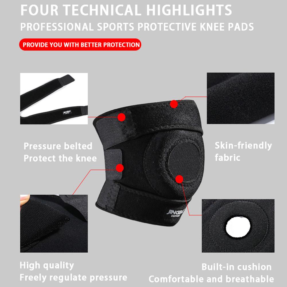 1 PC Patella Knee Brace, Knee Compression Sleeve for Pain Relief & Support, Fits Arthritis & Workout, Anti-Slip Comfortable