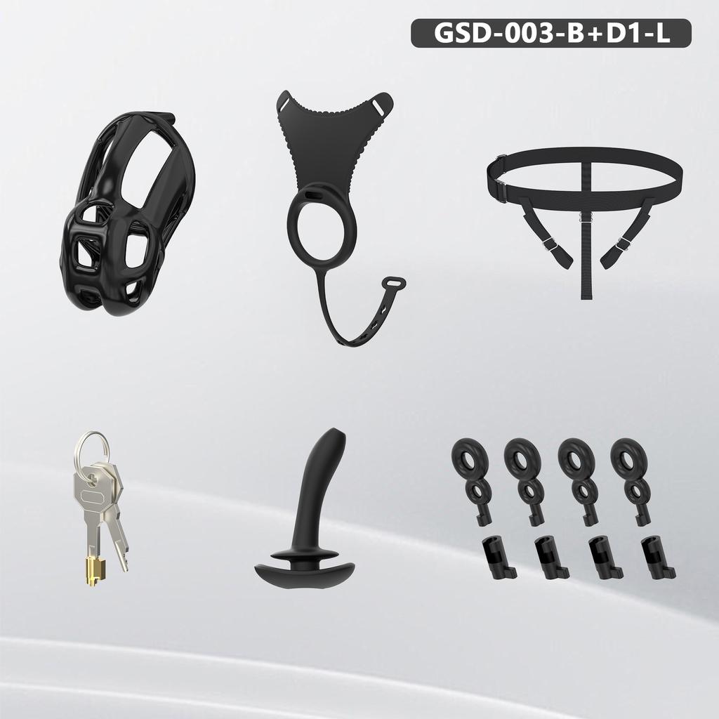 New Silicone Chastity Cage Sissy CB Lock Penis Cage Urethral Chastity Device Lower Body Restraint BDSM Training Adult Sex Toys