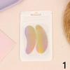 Reusable 1Pair Eye Pads With Massage Stick Silicone Lash Lift Eyelash Extension Hydrogel Patches Under Eye Gel Patch Makeup Tool
