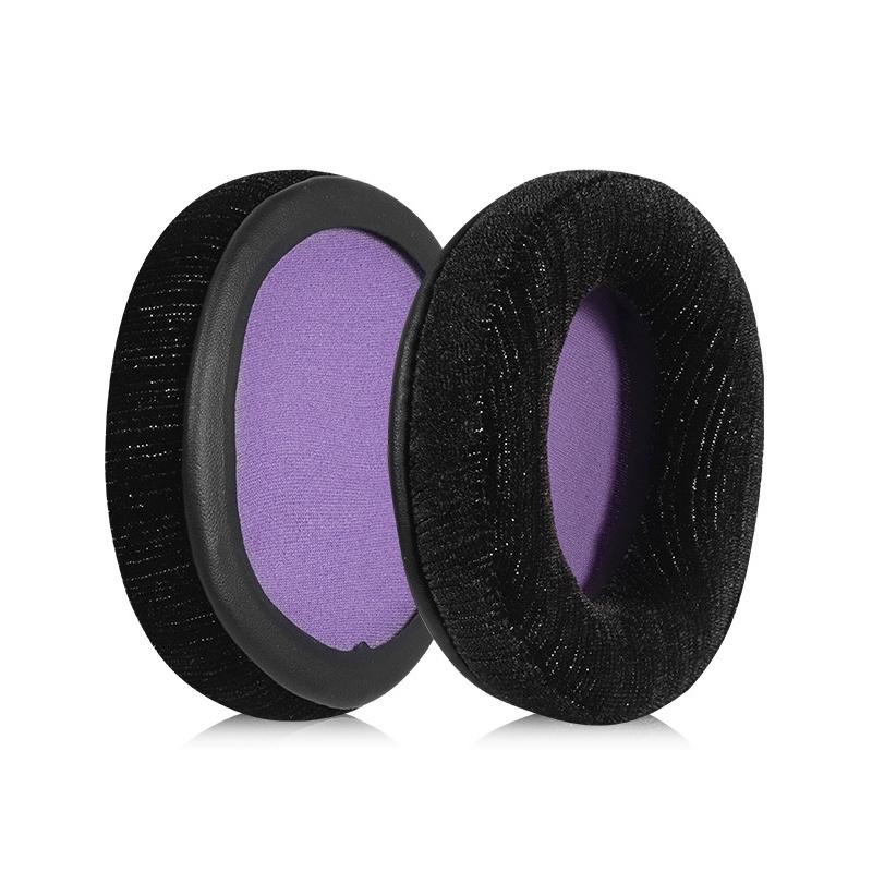 Ersatz-Hautfreundliche Stoffleder-Ohrpolster für Hyperx Alpha Cloud 1/2 Kopfhörer Kopfbügel Ohrpolster