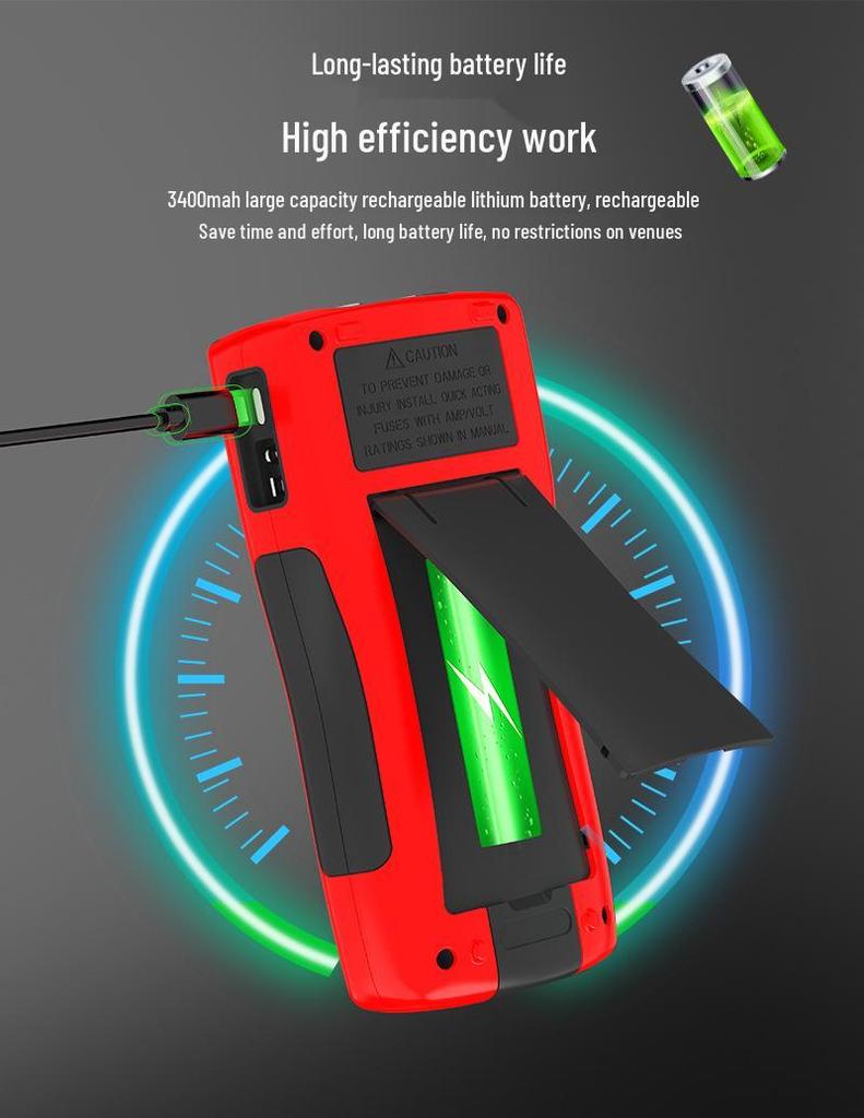 ZOYI Oscilloscope 702S/703S: Multifunction Multimeter & Signal Generator, High-Precision Three-in-One Device