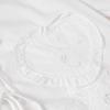2025 Spring Women's Fashion Hollow-Out Embroidered Lace-Up Shirt Top