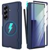 Suitable for Samsung Galaxy Z Fold 7 Case with S Pen Holder,Magnetic Case with Hinge Protection Screen Protector Full-Body Cover
